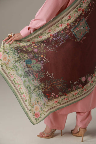 Warda (Flower) - Scarf