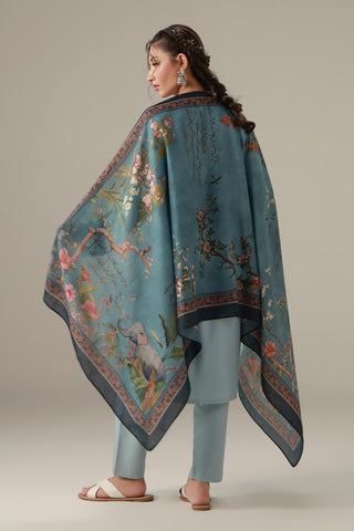 Gul Aara (Floral) - Scarf