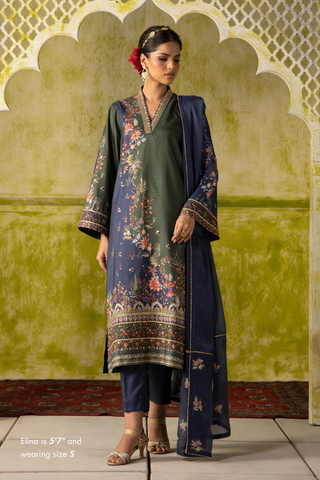 Rukhsar (Radiant Face) Set - Blue