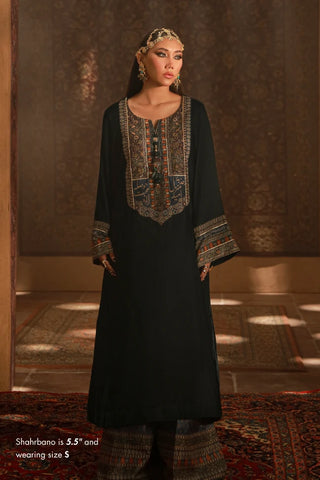 Nayyara  (Luminous) Velvet Set