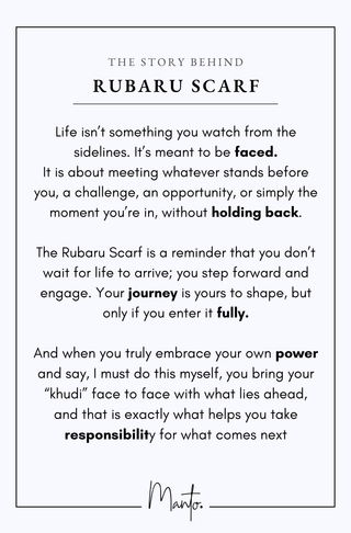 Rubaru (At First Sight) Scarf