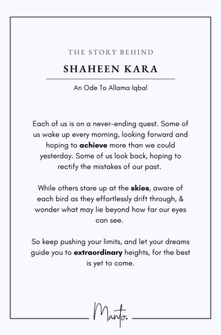 Shaheen (Symbol of Strenght) - Kara