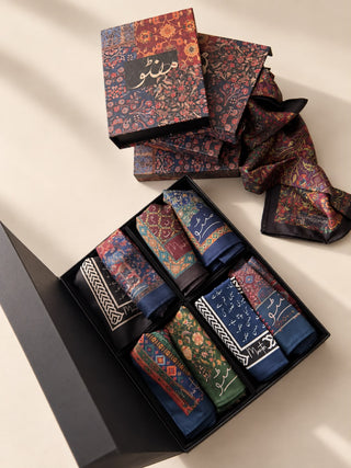Pocket Square Box of 4 - Heritage Pack
