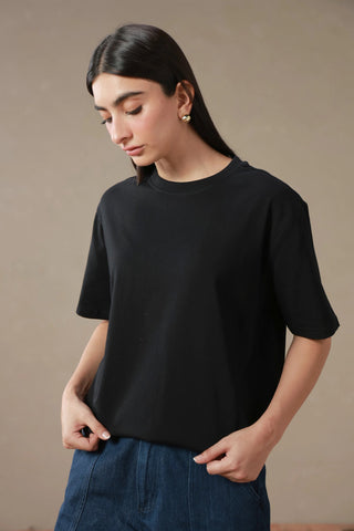 360° Tee – Jet Black