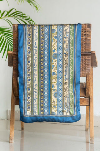 Gulistan (Flowerland) - Blue Stole