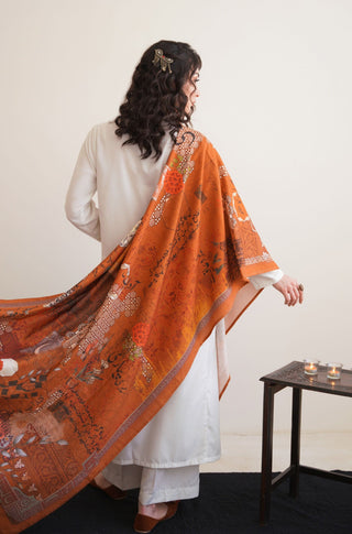 Khat-Nama (Letter Of Devotion) - Rust Odhni